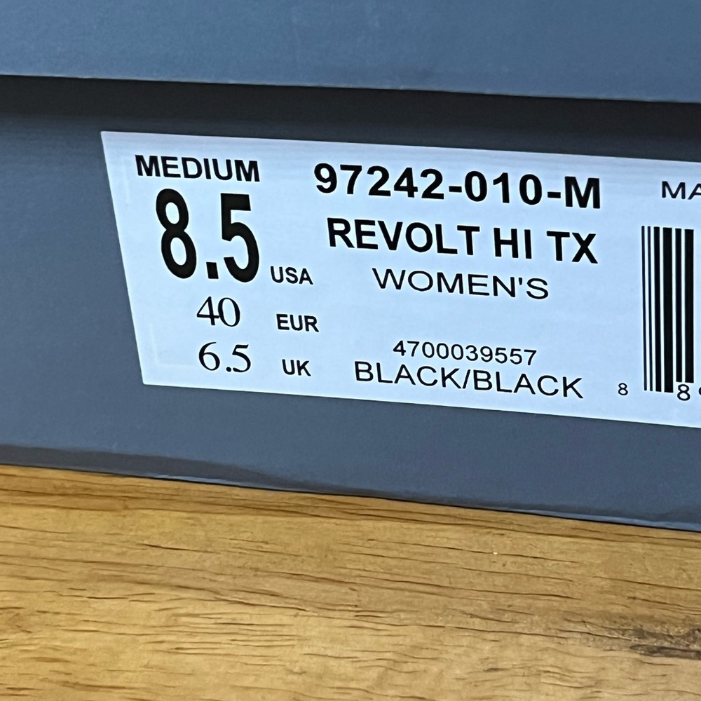 “Palladium” Revolt Hi-Tech Black Rugged High-Tops (8.5) NIB Trendy - Picture 7 of 8